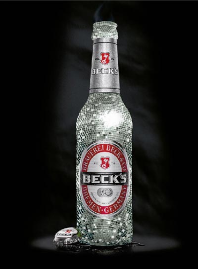 becks beer can. Disco Beck#39;s beer ads: The
