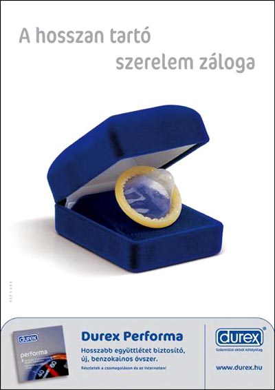 Durex commercial creative condom ads with wedding ring Durex commercial creative condom ads with wedding ring