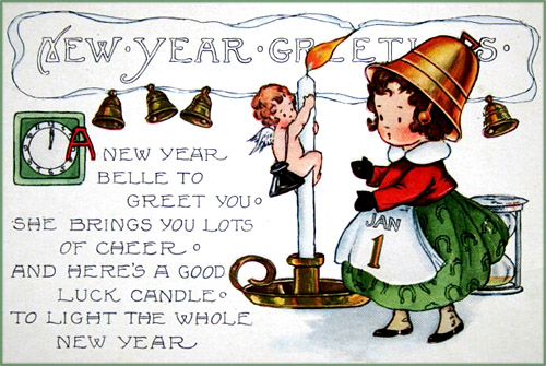 22 Printable New Years Cards and Sweet Poems