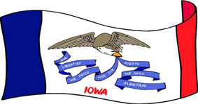 Iowa flag