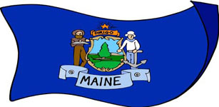 Maine flag