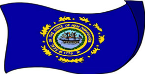 New Hampshire flag