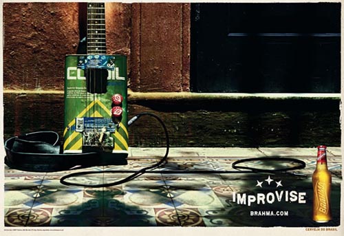 Brahma ads - Improvise - Electric guitar!
