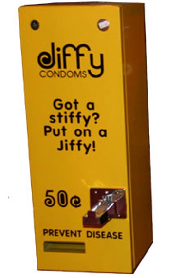 Really funny condom ad - jiffy condoms - got a stiffy put on a jiffy