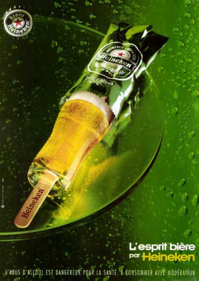 Heineken commercial - Heineken ice cream - great beer ads