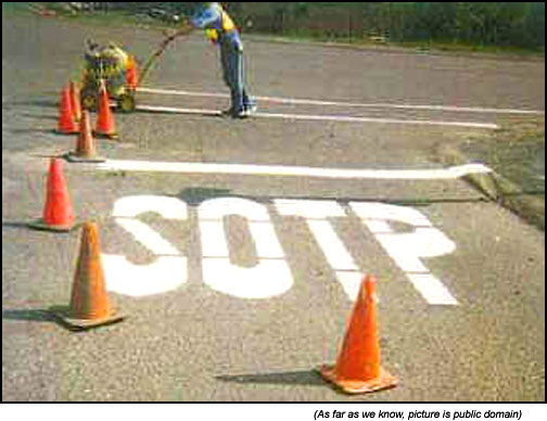 Funny road signs STOP (or not)