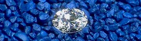 Delaware nickname: The Diamond State - picture of a diamond 