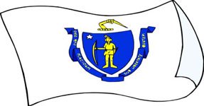 Massachusetts flag