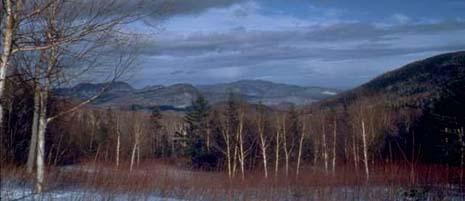 New Hampshire nickname: The White Mountain State - picture of the White Mountains