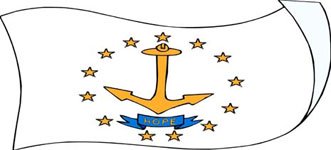 Rhode Island flag