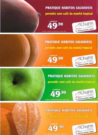 Funny condom commercial from Charm. Sexy fruit to fertilize your imagination. Fruit Flavoured.