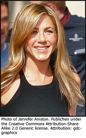 Photo of Jennifer Aniston (Rachel) from Friends