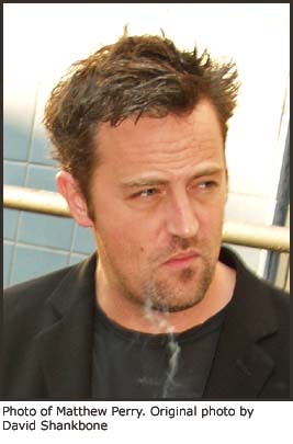 Friends quotes: Photo of Matthew Perry (Chandler)