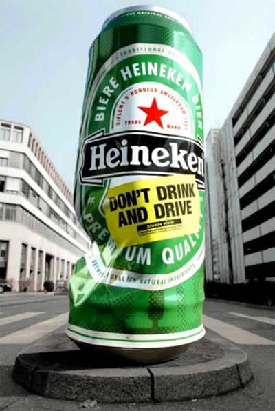 Heineken beer commercial - dont drink and drive