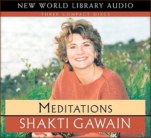 Spiritual quotes: photo of Shakti Gawain CD